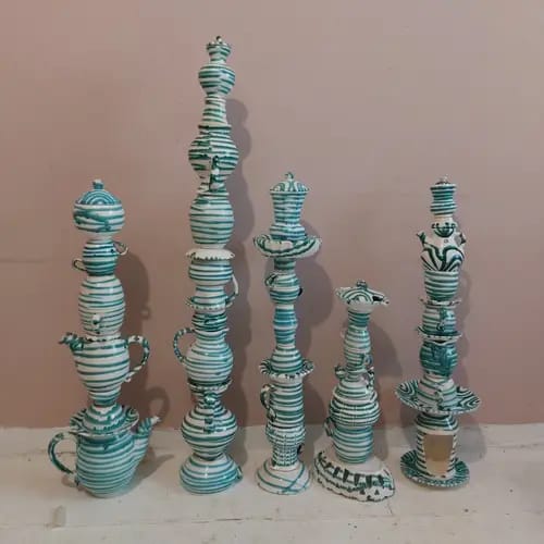 Katharina Brandl, „I have done my housework“
Gmundner- Keramikskulpturen
Verschiedene Maße
2020-22