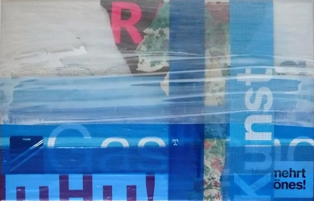 Kunststück: Festivalzentrale, landstrasse, 23 x 50 cm