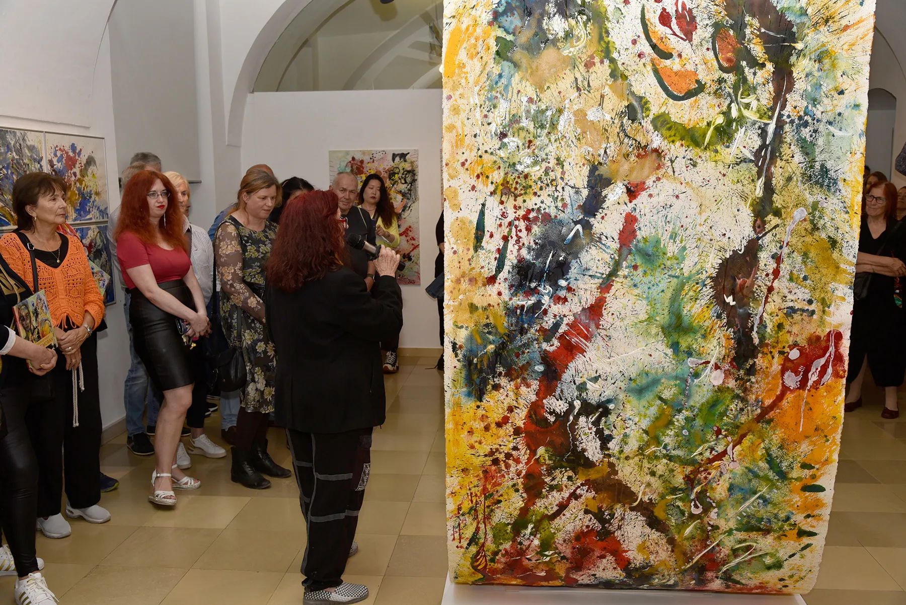 Kunststück: Performance zur Ausstellung „Musik der Frauen im Bild“