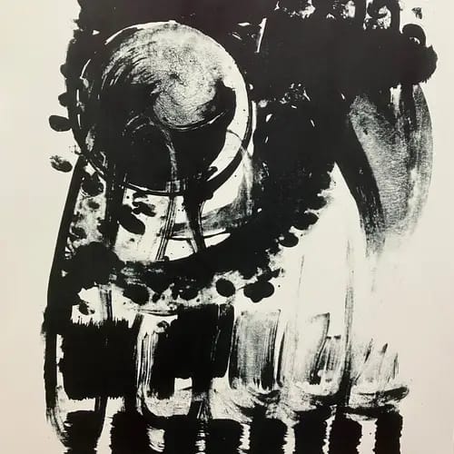 Renate Moran, Lithografie Weltenuhr